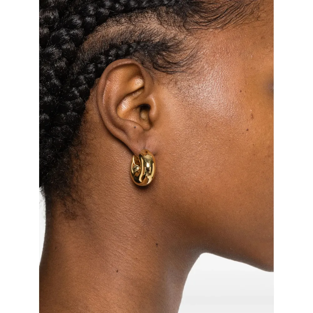 Sphere Hoop Earrings