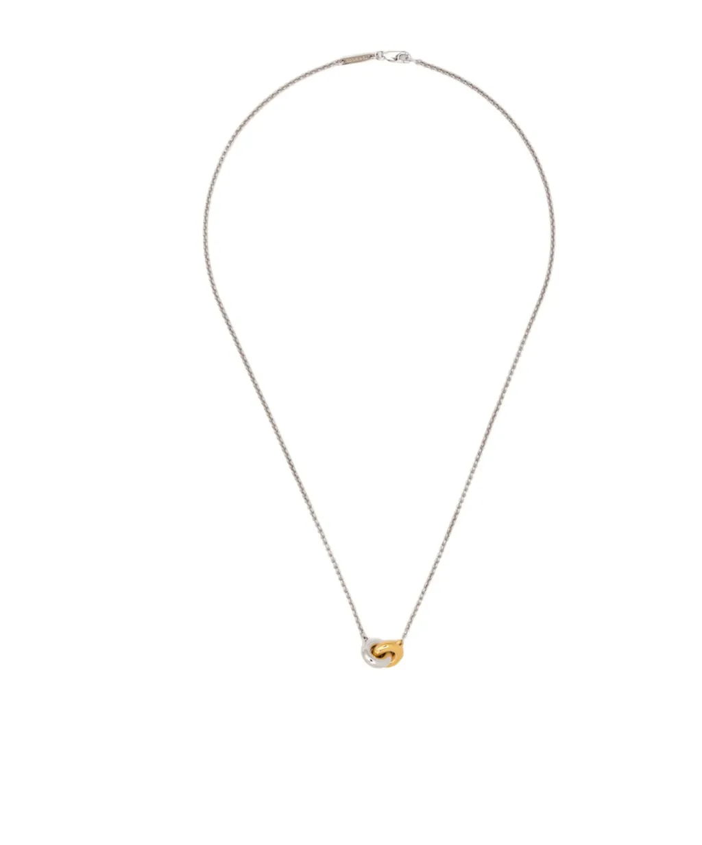 Sphere Double Pendant Necklace