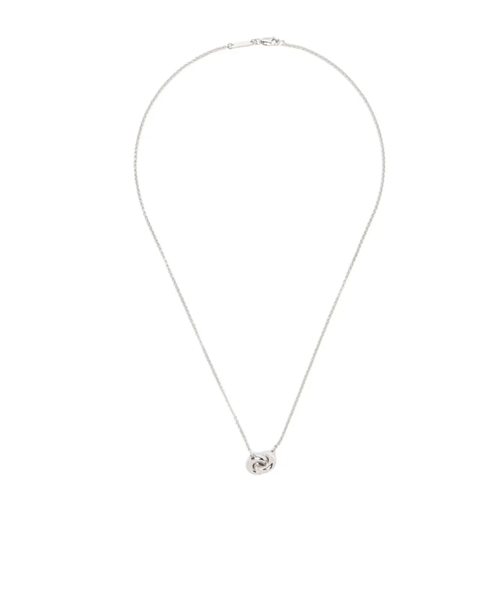 Sphere Double Pendant Necklace