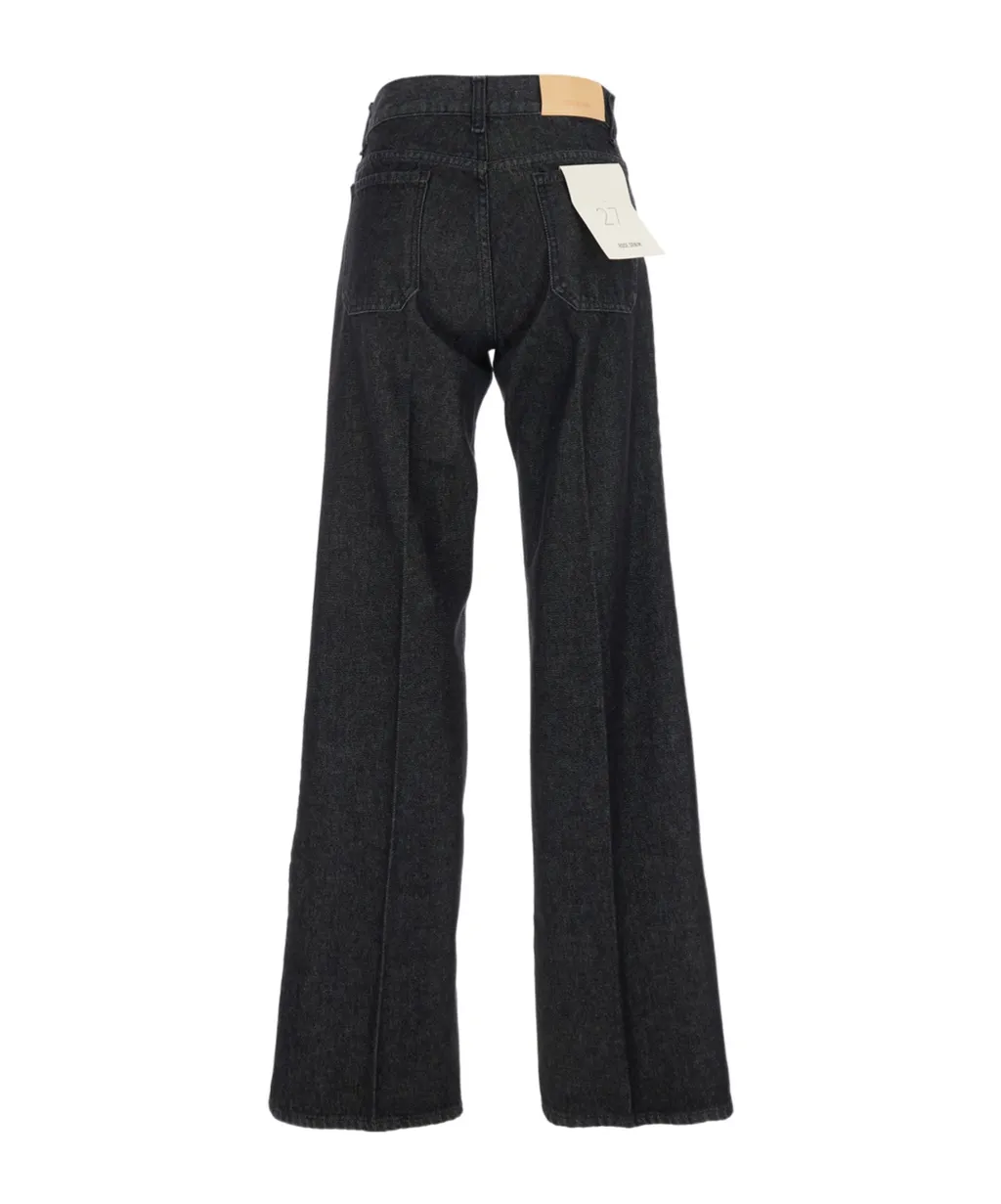 Belt Loop Denim Trousers