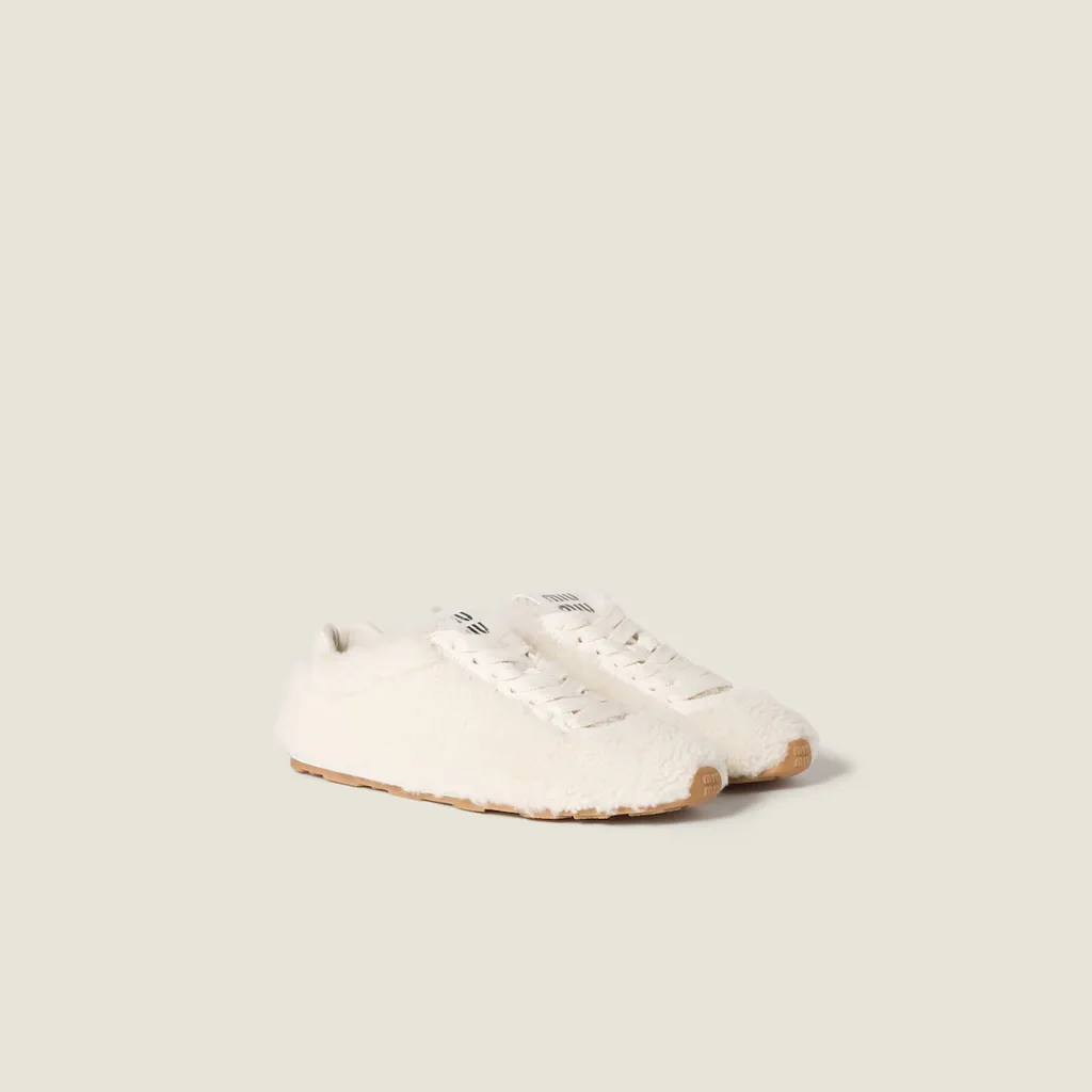 Plume Shearling Sneakers