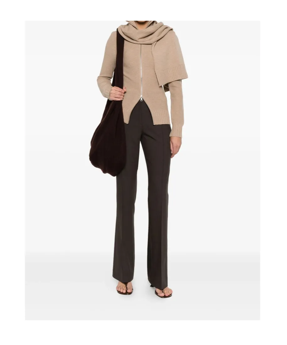 Seam-Detail Trousers