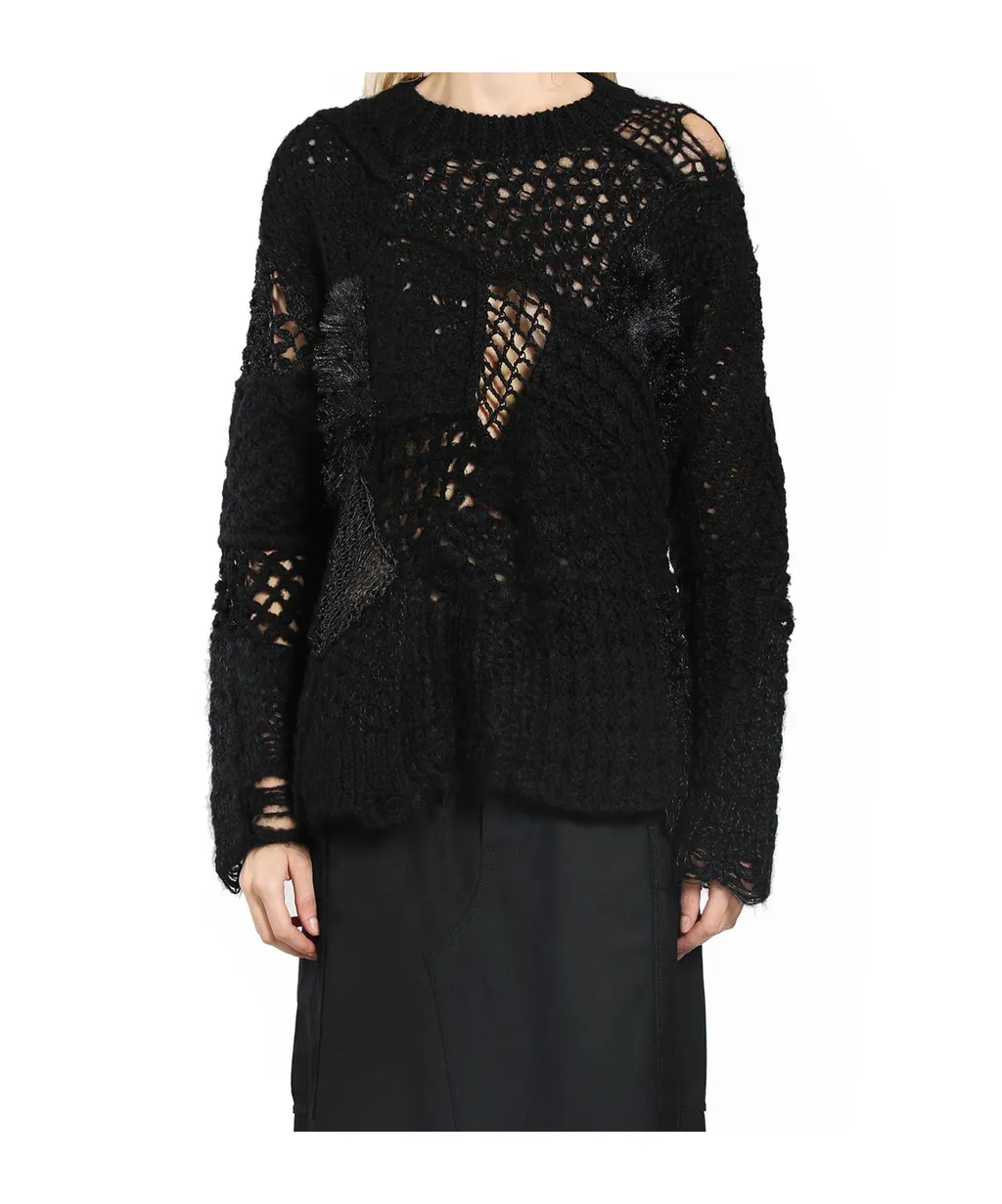 Open-Knit Sweater