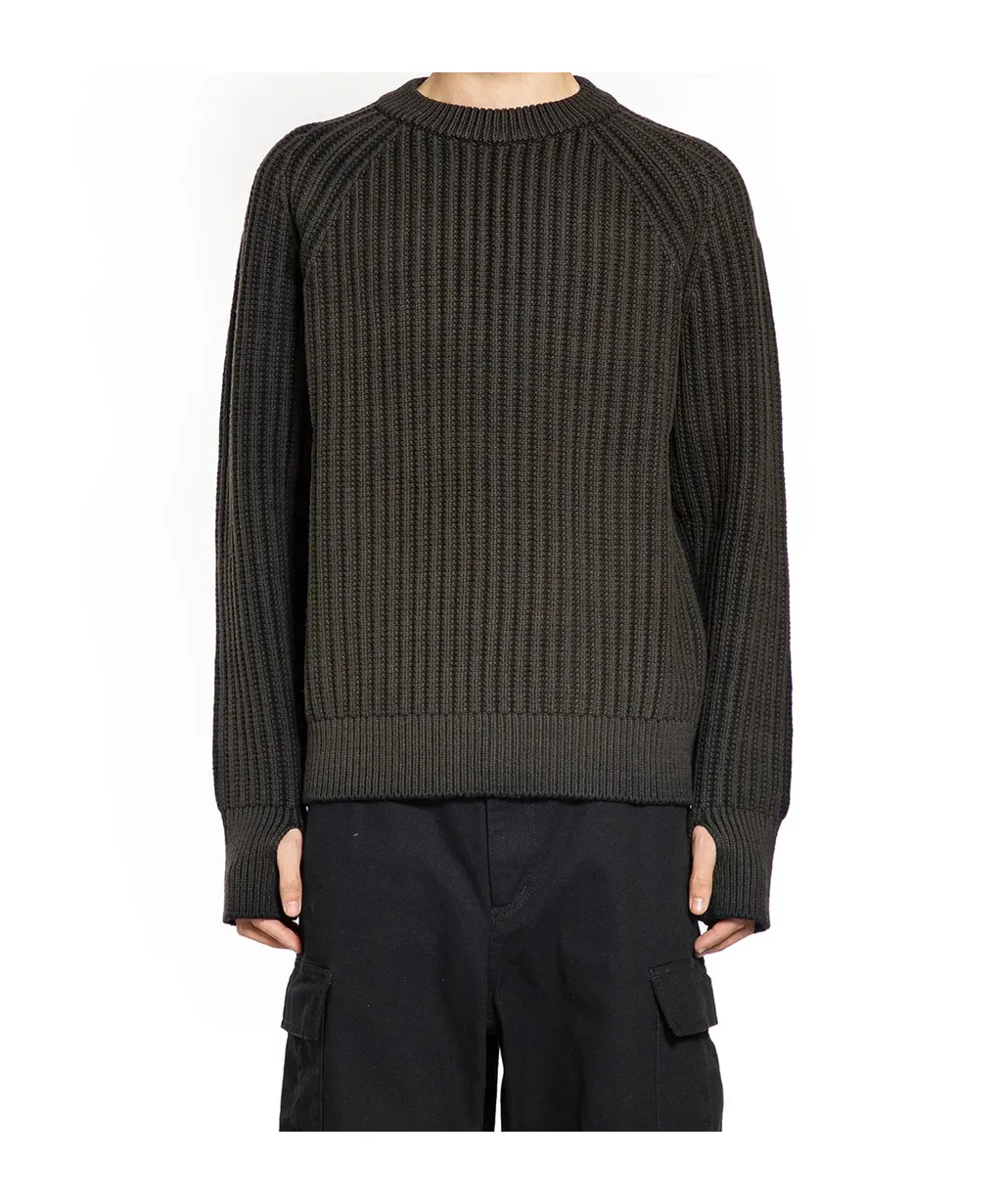 Ribbed-Knit Sweater