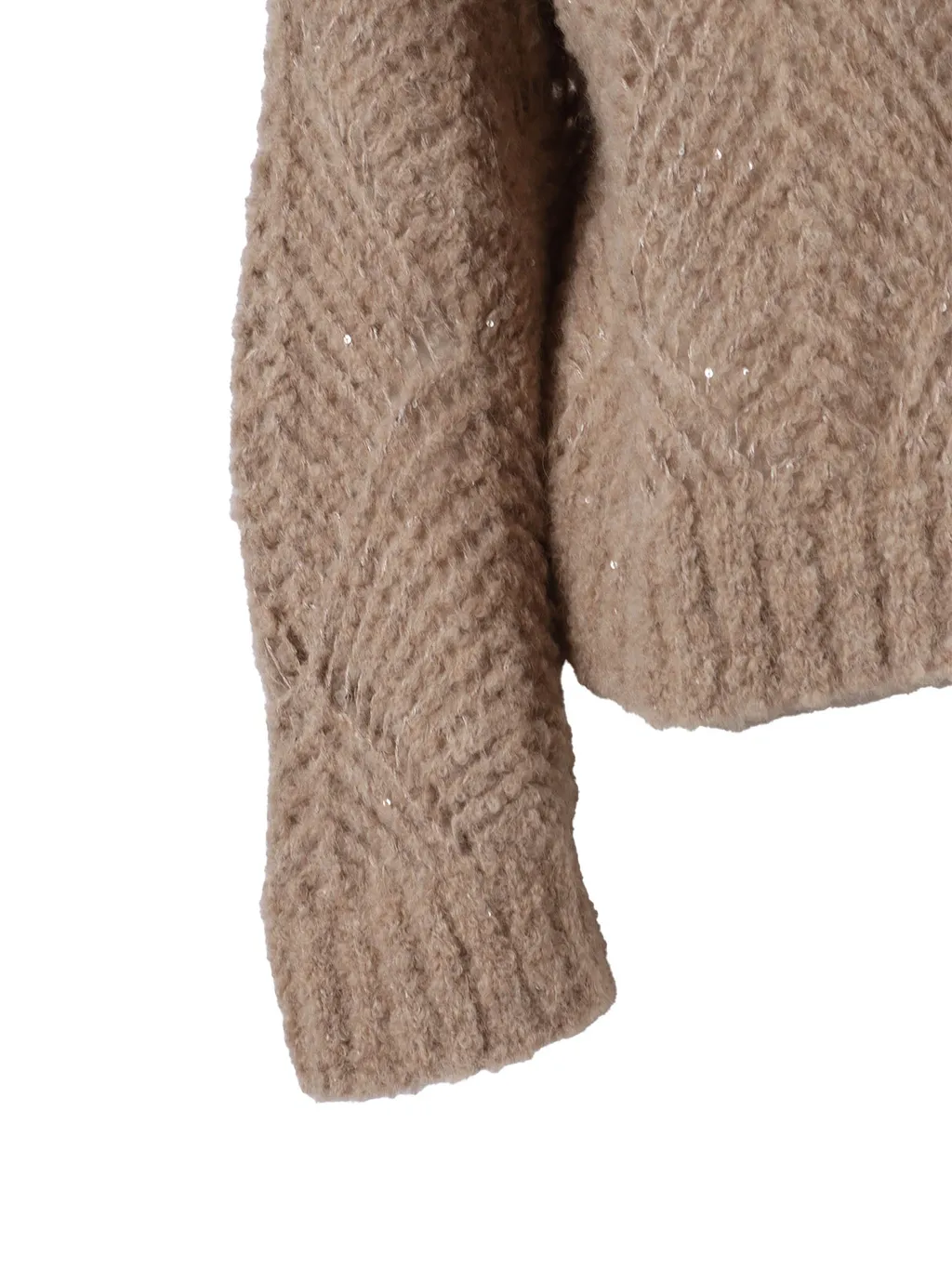 Long-Sleeved Knitted Sweater