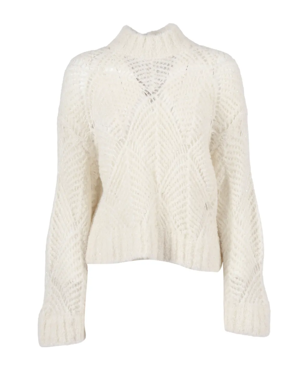 Long-Sleeved Knitted Sweater