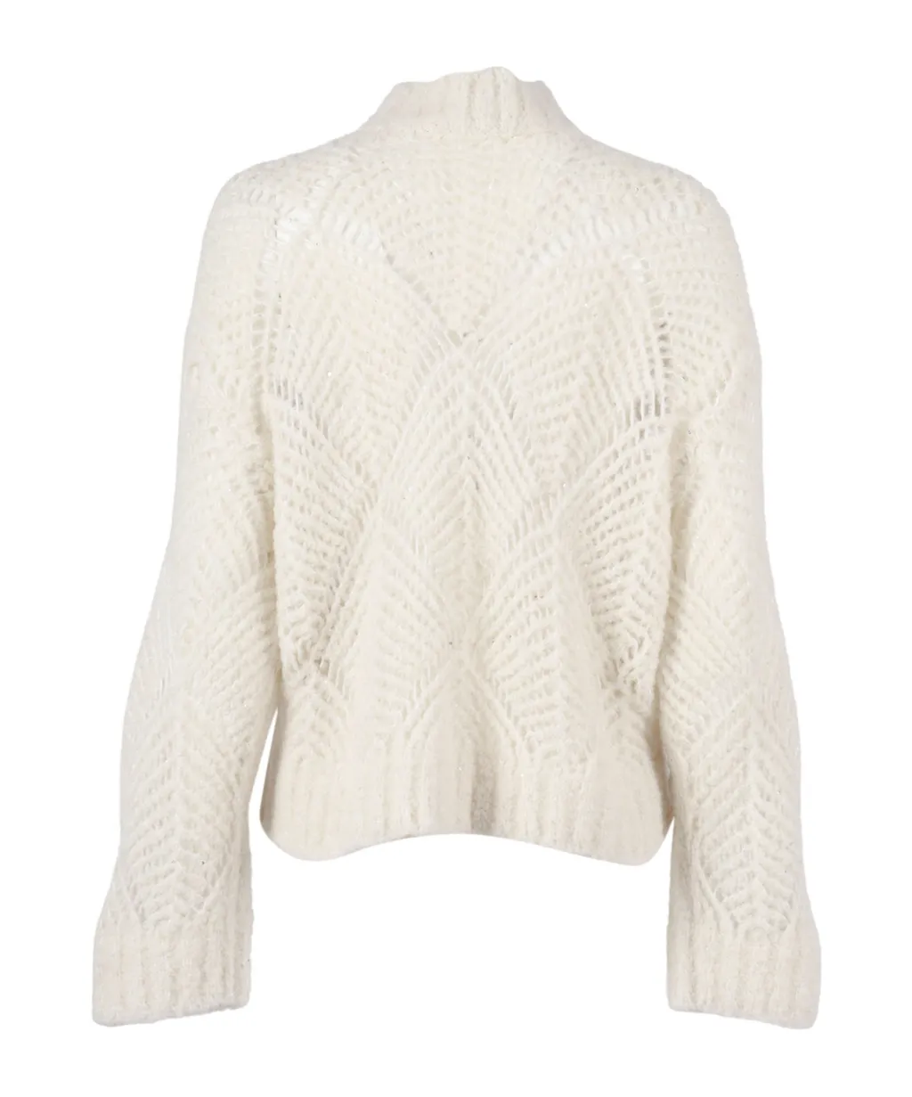 Long-Sleeved Knitted Sweater