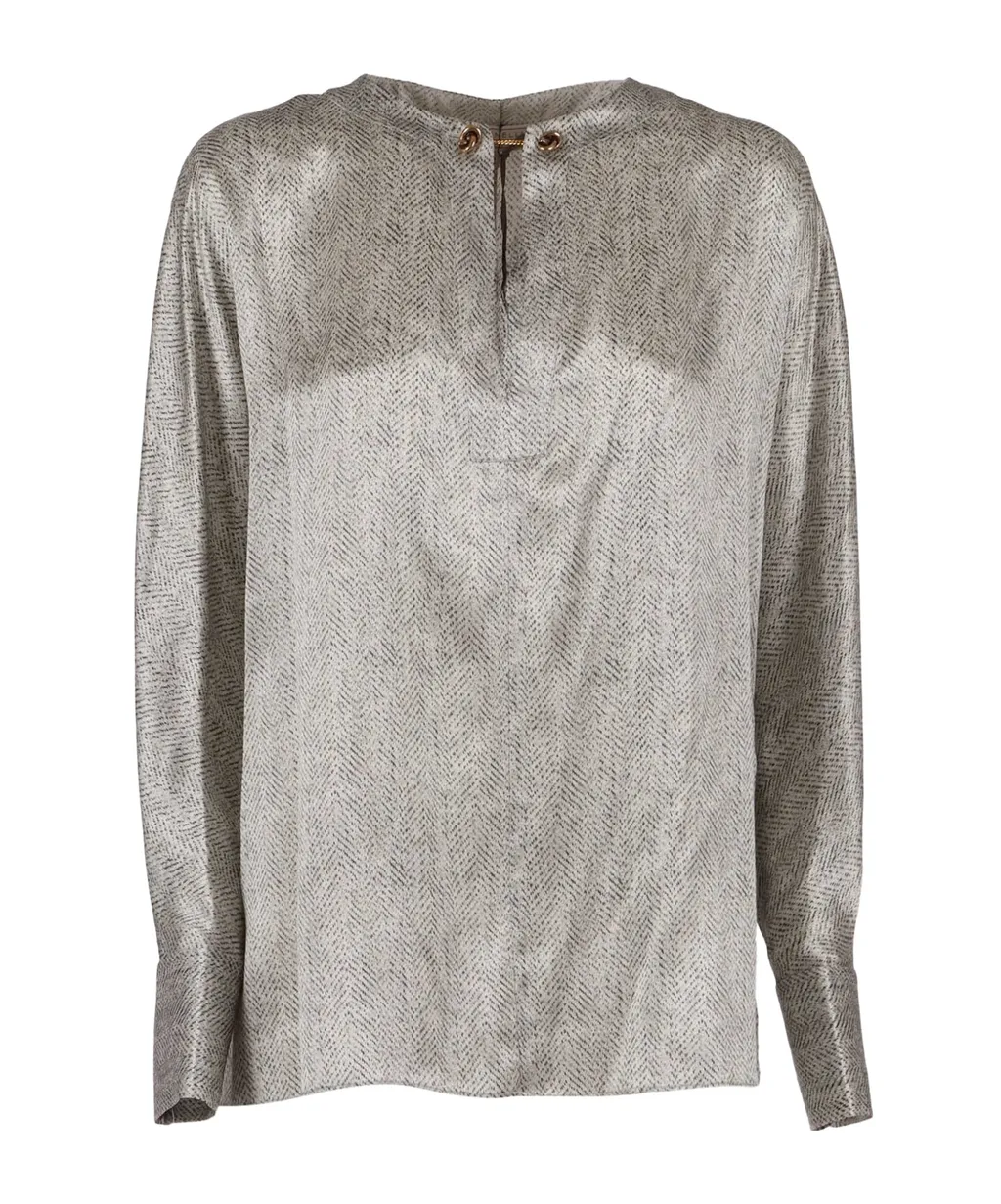 Long-Sleeved Blouse