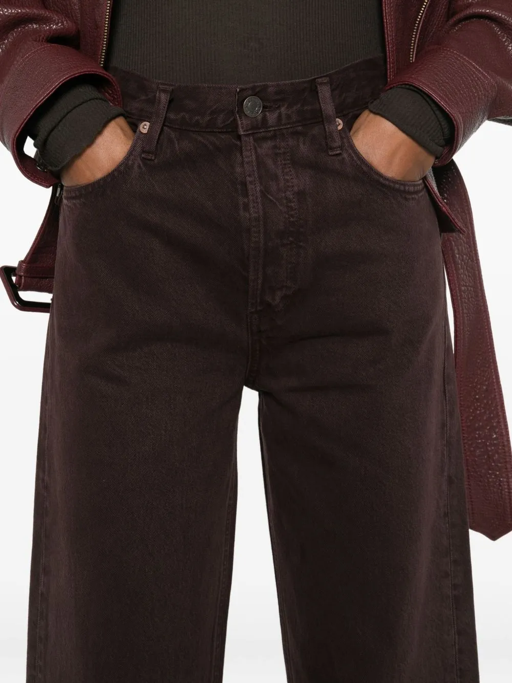 Five-Pocket Denim Trousers