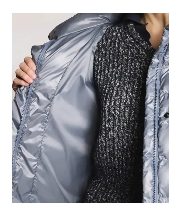 Down Jacket With Hook