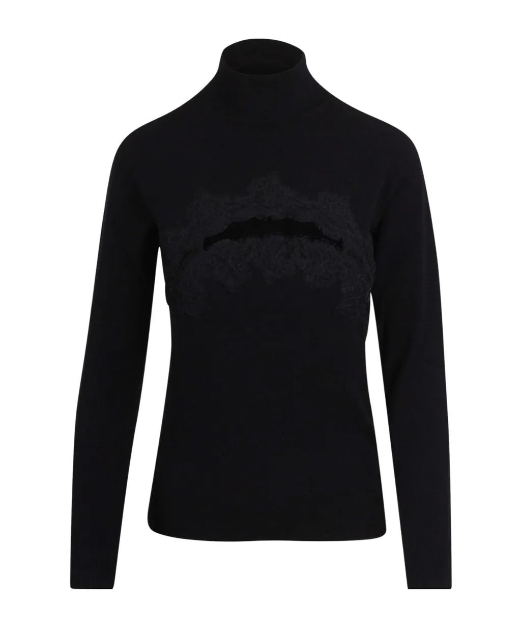 Turtleneck Long-Sleeved Sweater