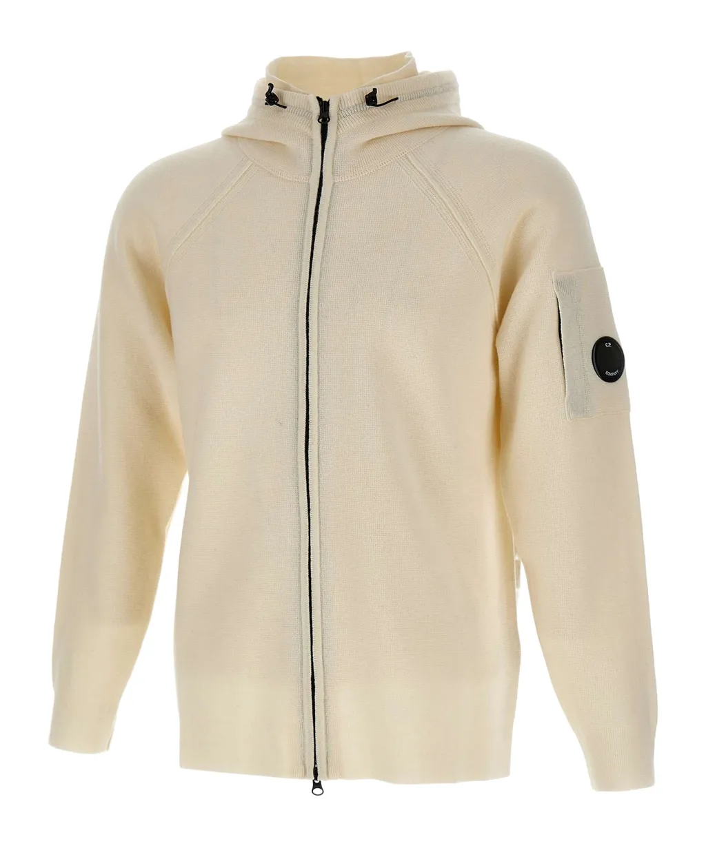 Hooded Full Zip Sweater