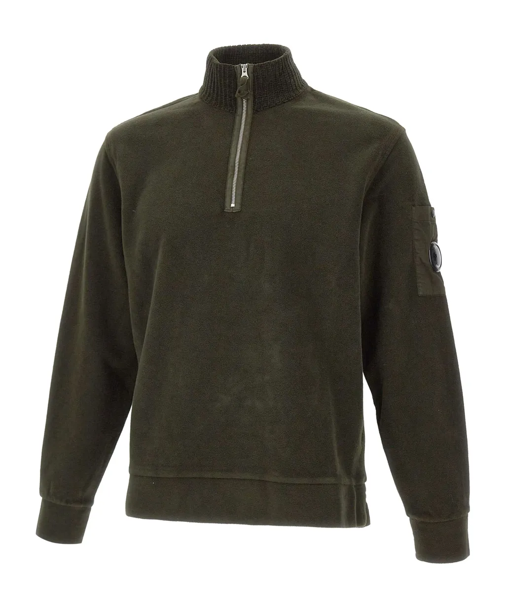 Zip-Pocket Sweatshirt