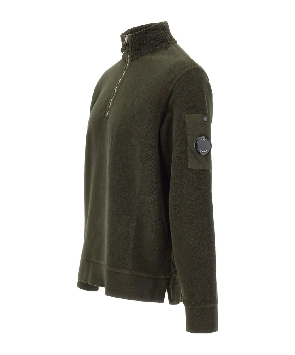 Zip-Pocket Sweatshirt