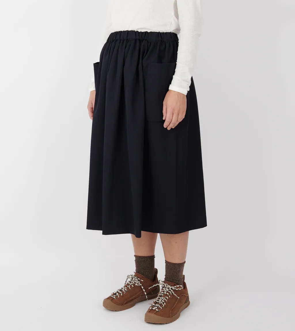 Elastic Waist Skirt