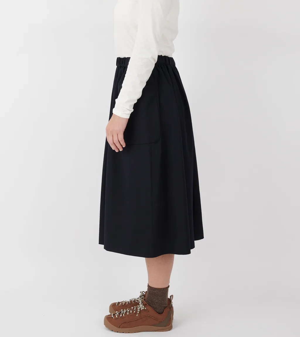 Elastic Waist Skirt