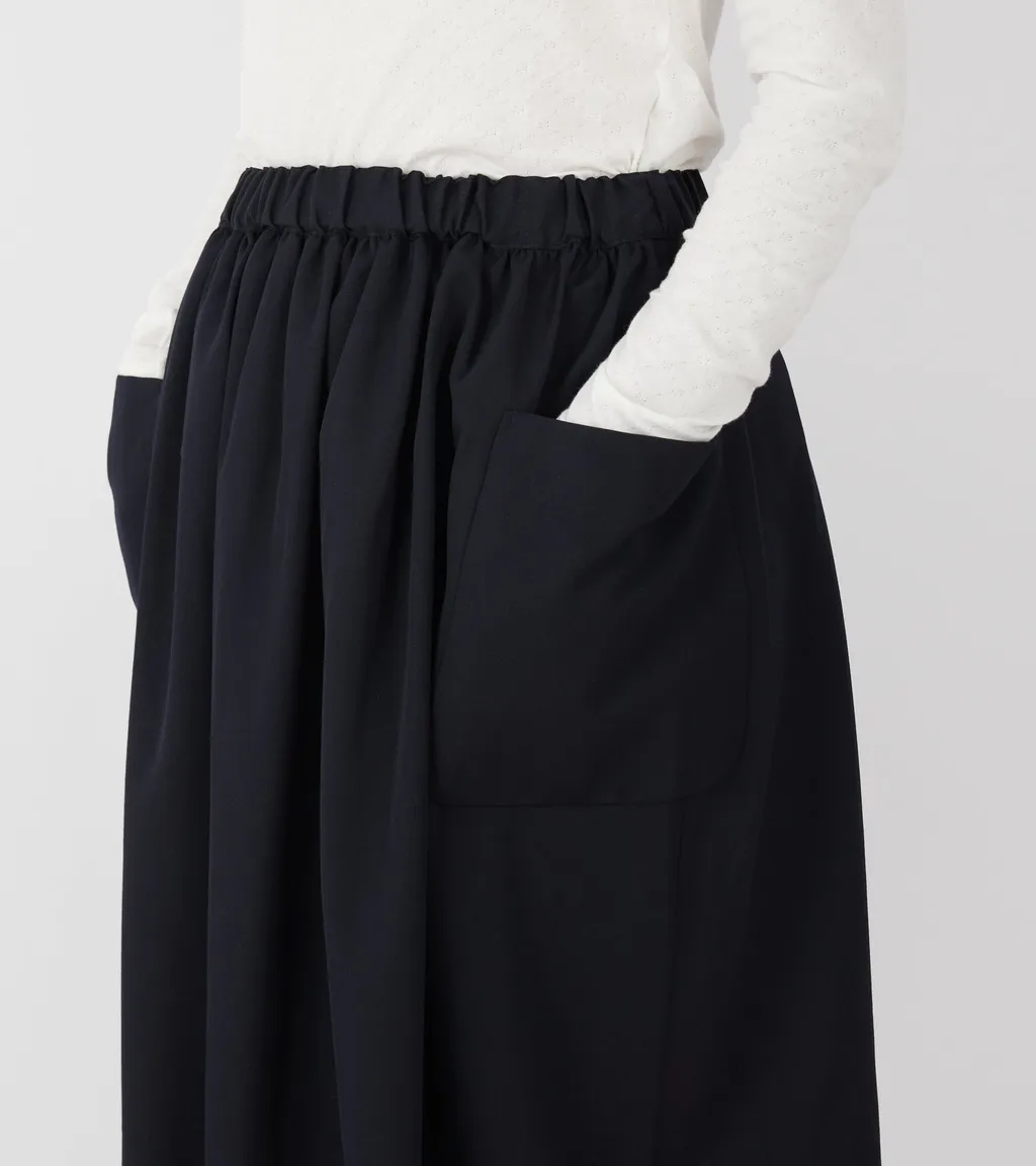 Elastic Waist Skirt