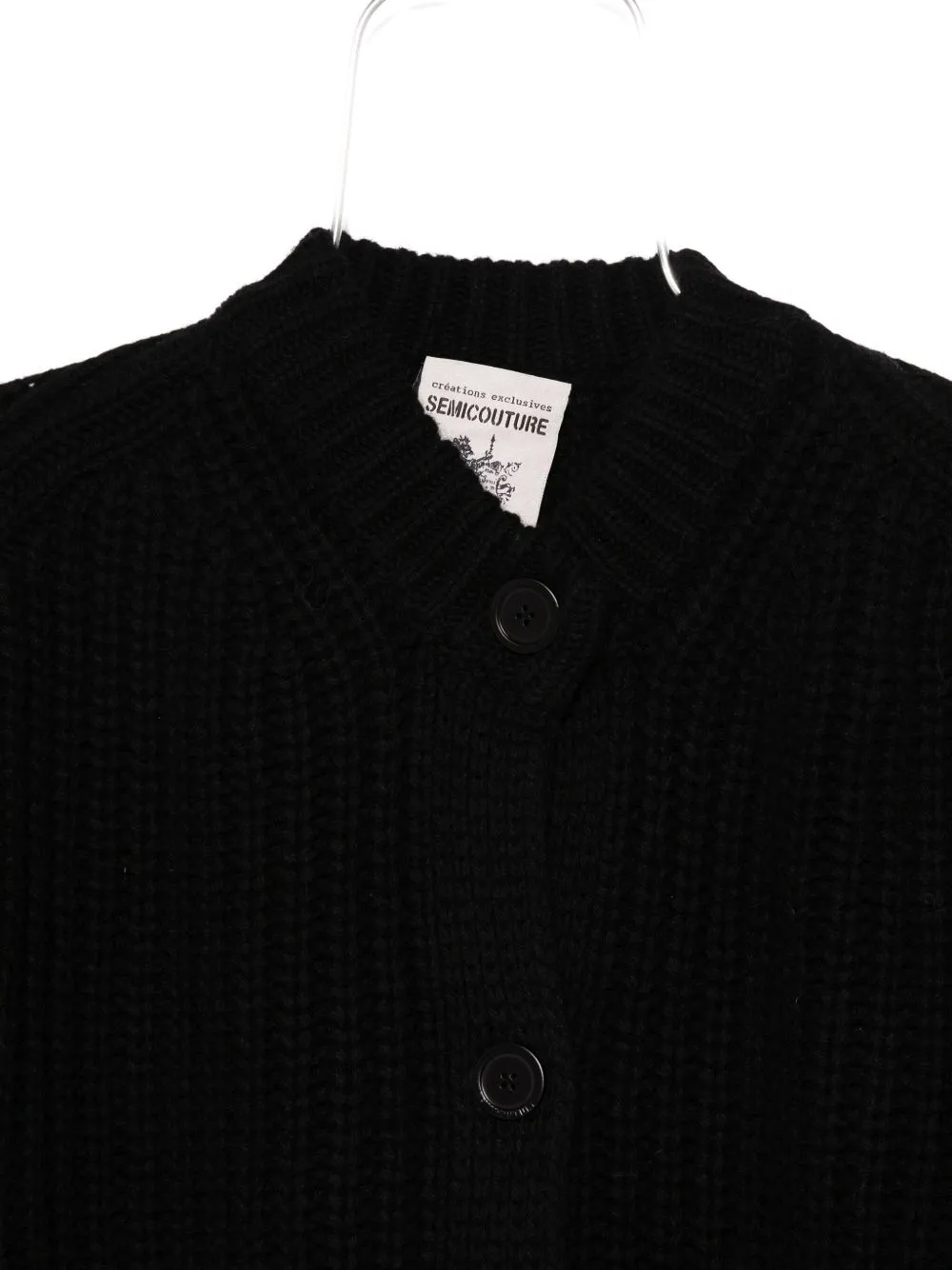 Button Long-Sleeved Sweater