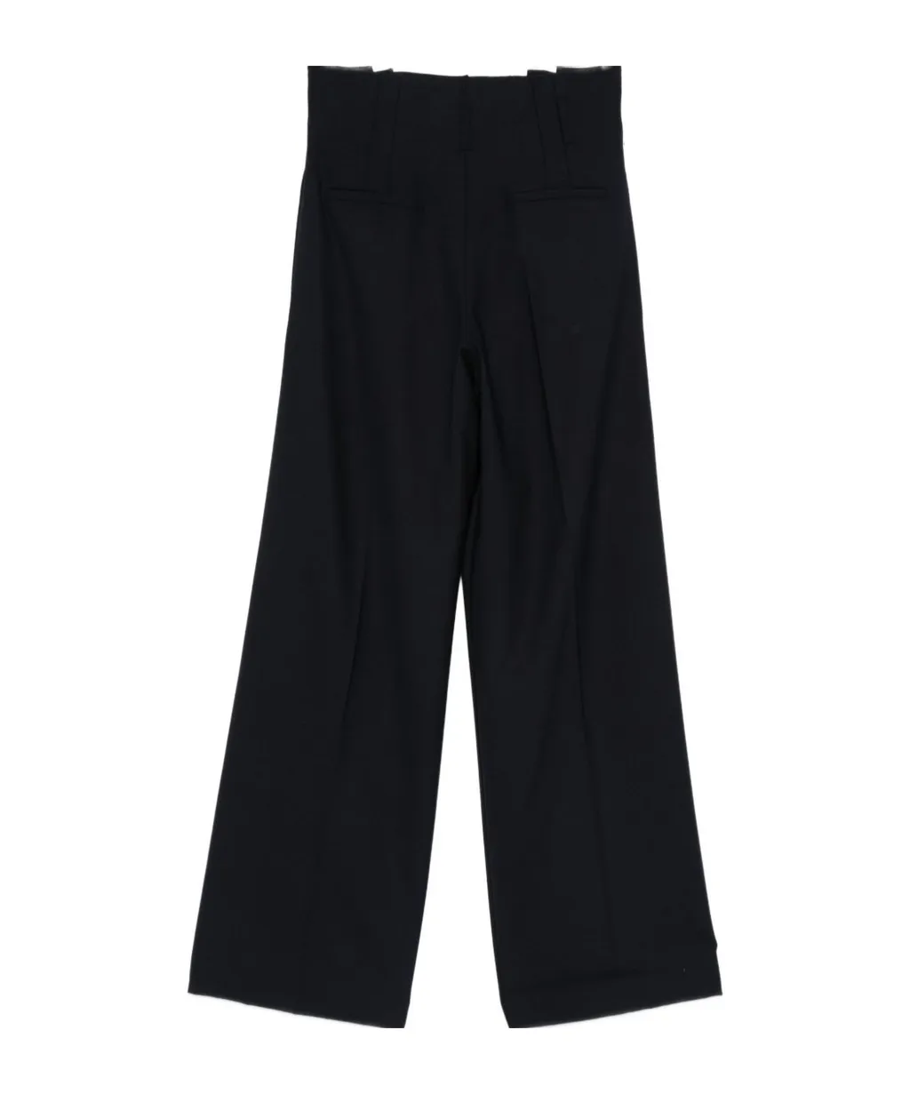 Pleated Detail Track Pants