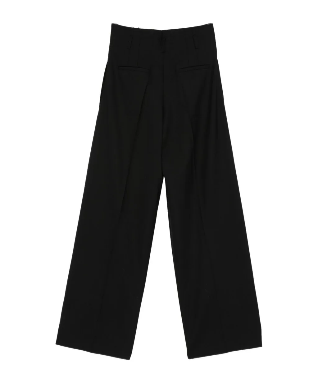 Pleated Detail Track Pants