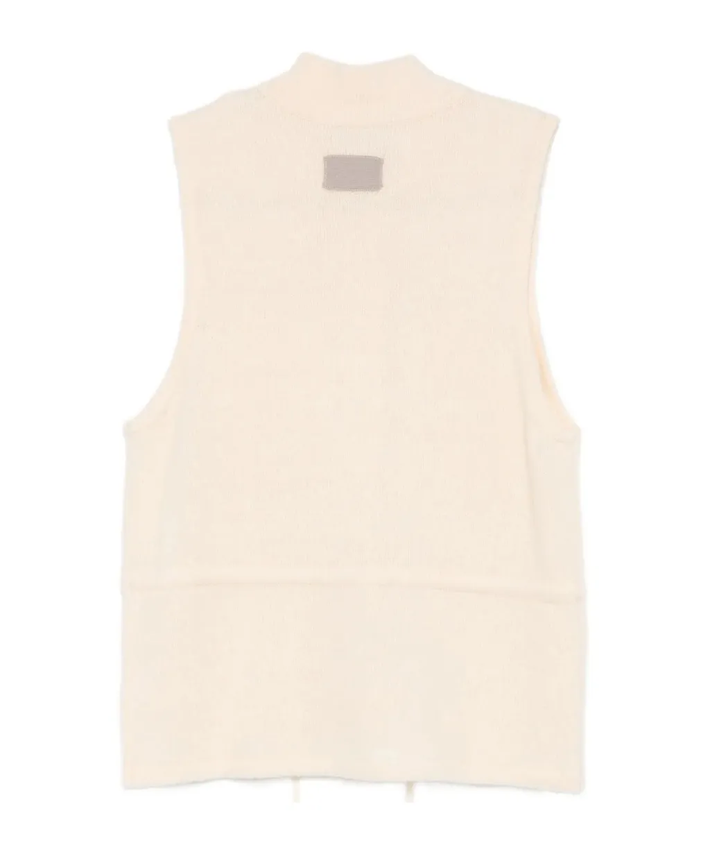 Flap-Pocket Button-Up Vest