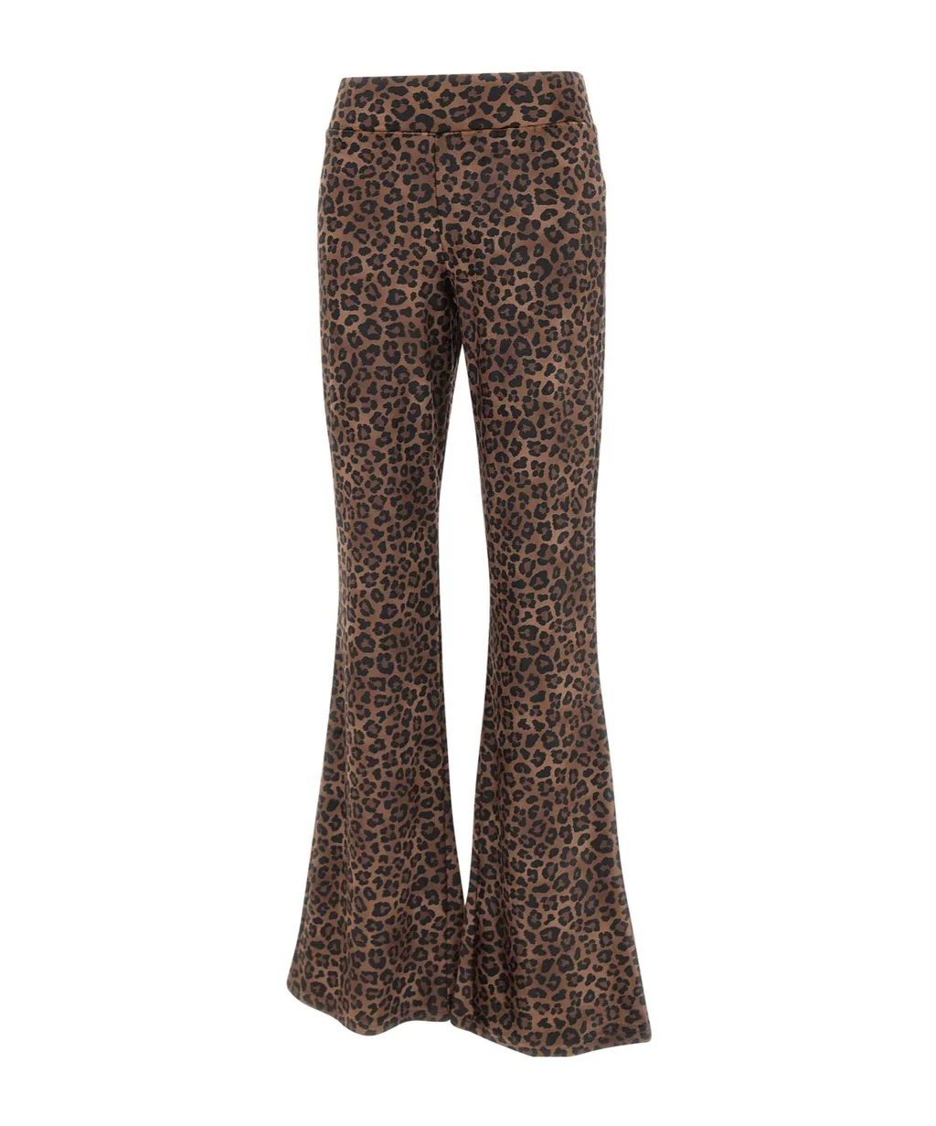 Wide-Leg Casual Pants