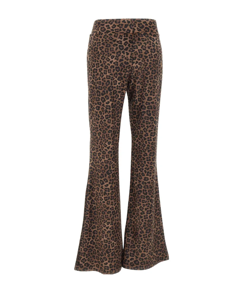 Wide-Leg Casual Pants