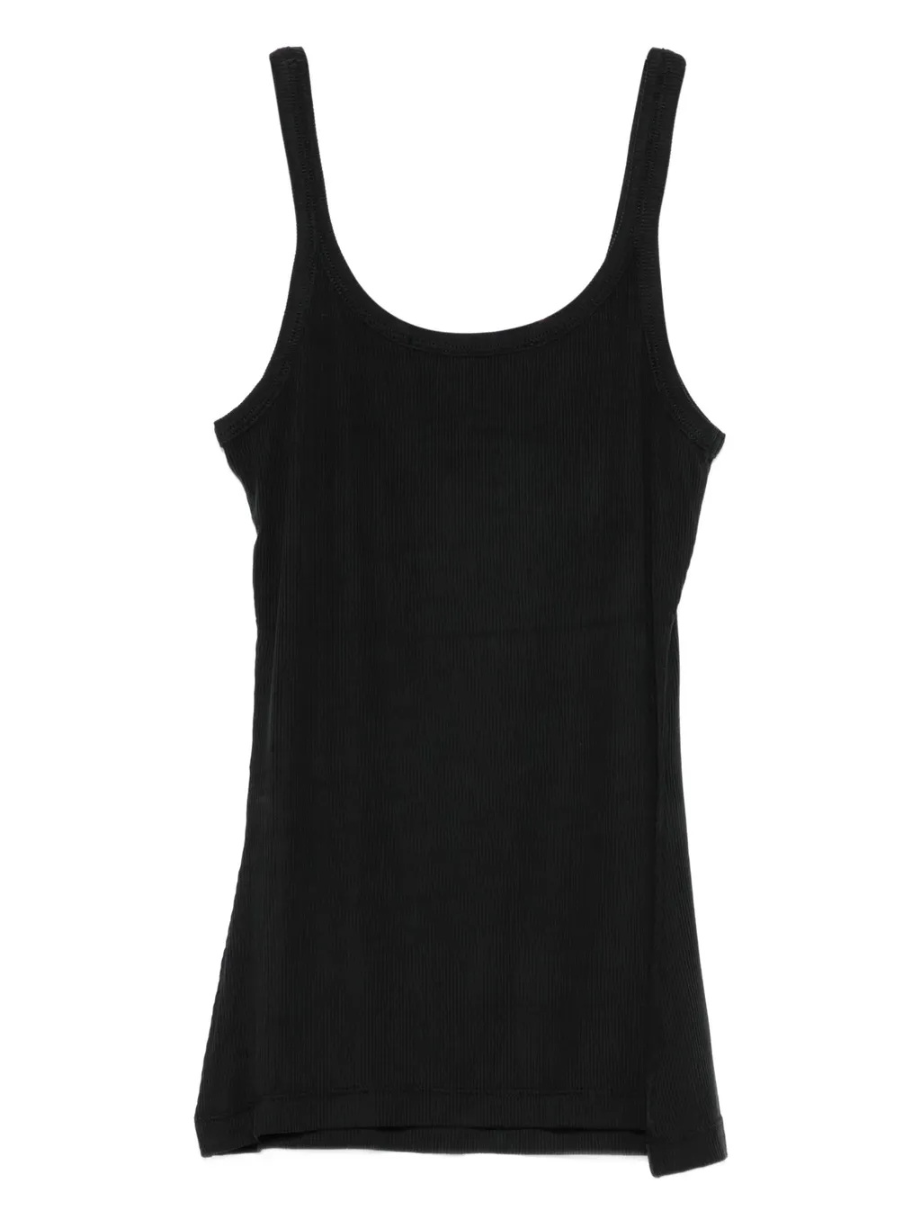 Fine-Ribbed Tank Top