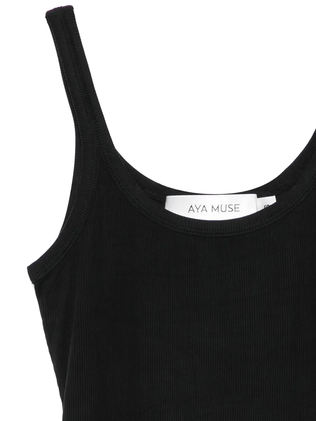 Fine-Ribbed Tank Top