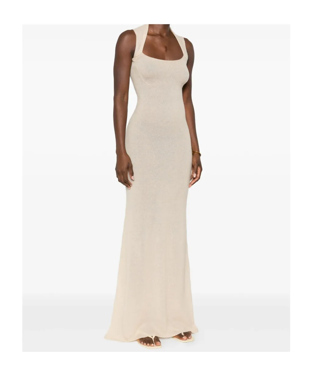 Gathered Maxi Dress