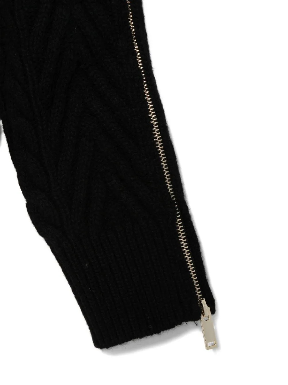 Zip-Detail Sweater