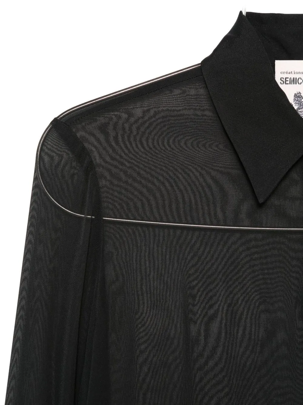 Lace-Trimmed Shirt