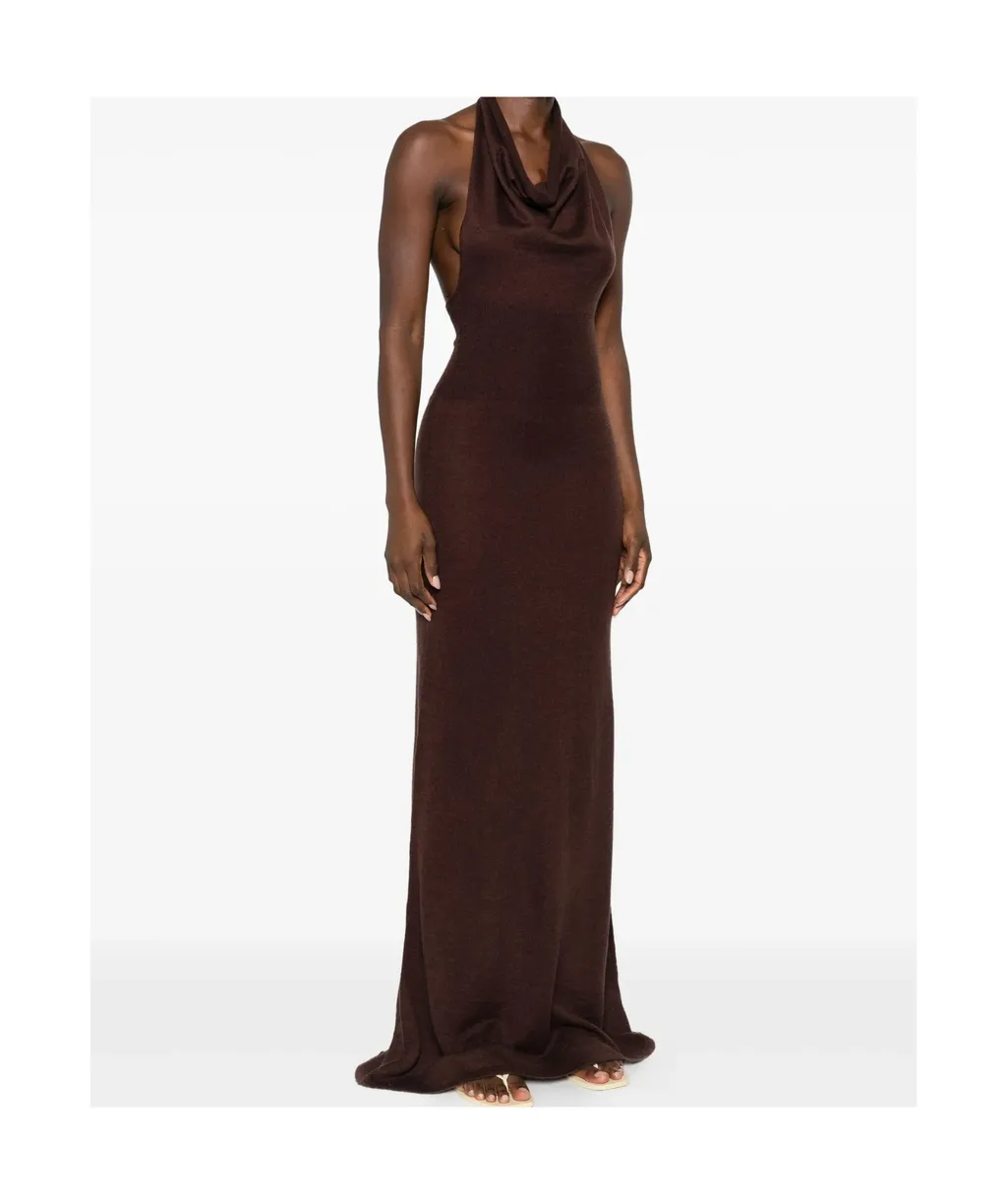 Reed Halterneck Maxi Dress