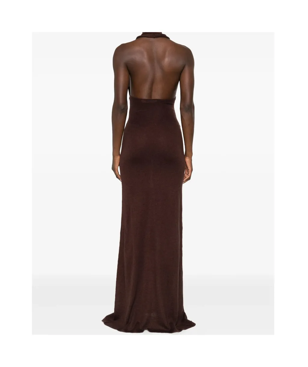 Reed Halterneck Maxi Dress