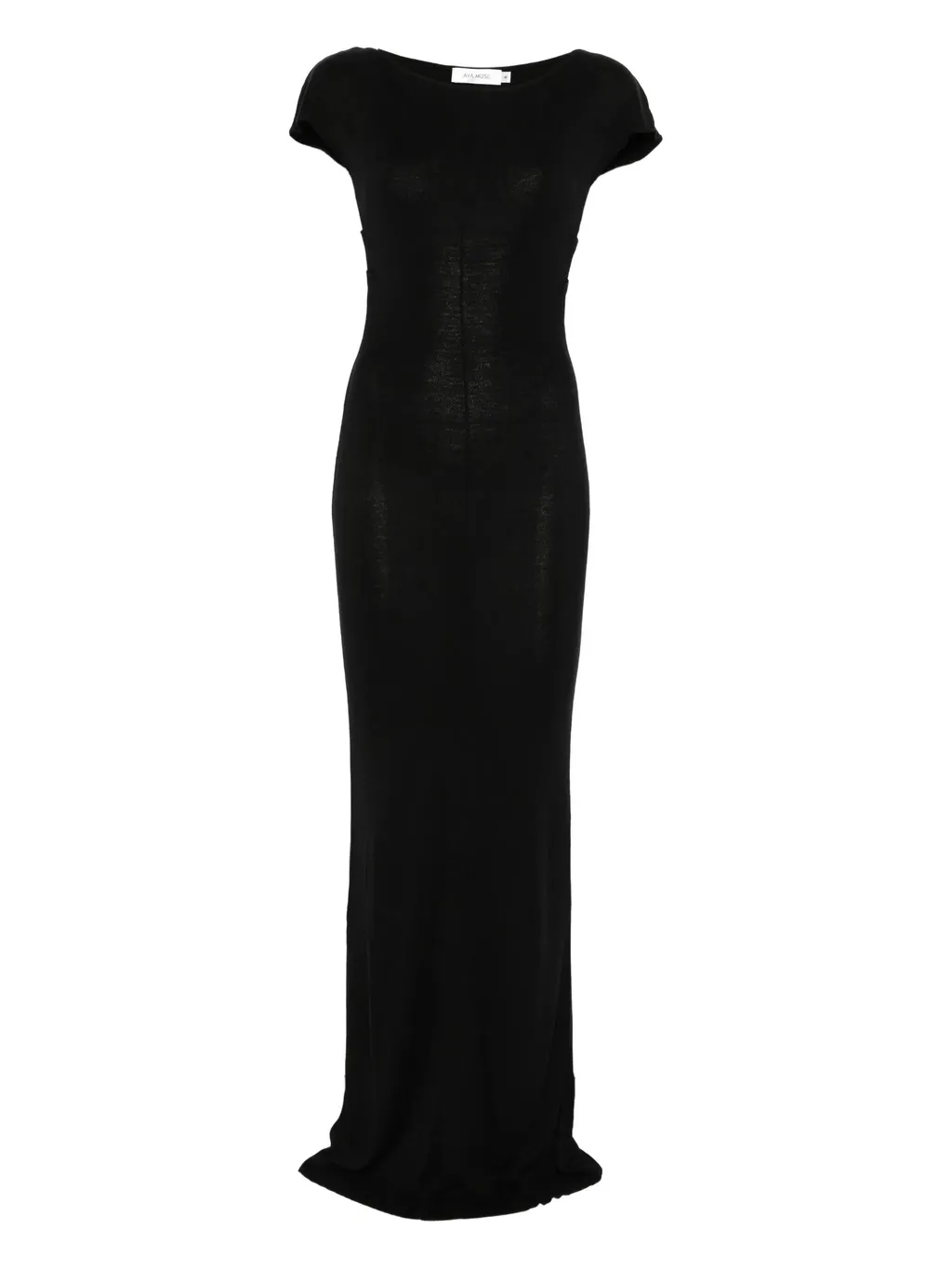 Fine-Ribbed Maxi Dress