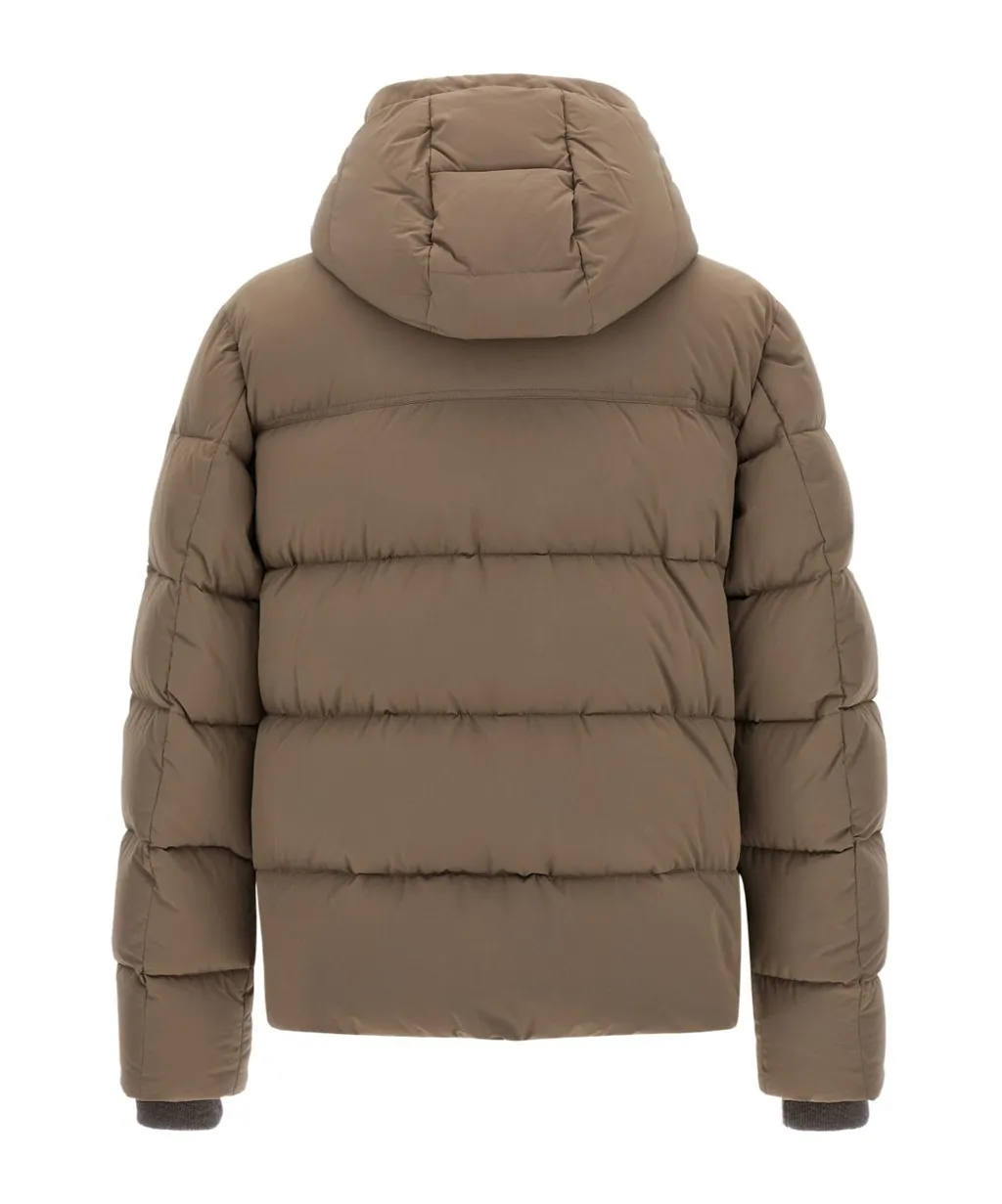 Long-Sleeved Hooded Jacket