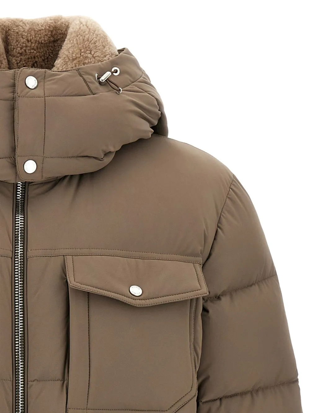 Long-Sleeved Hooded Jacket