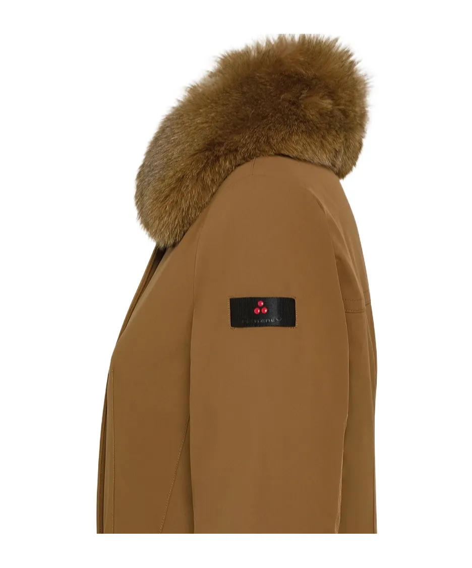 Slim Jacket With Fur
