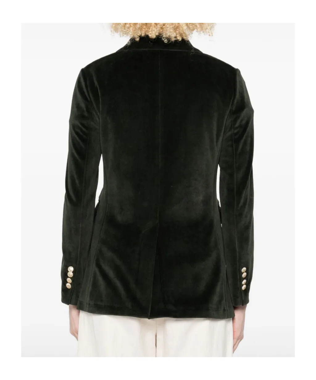 Cotton Double-Breasted Jacket