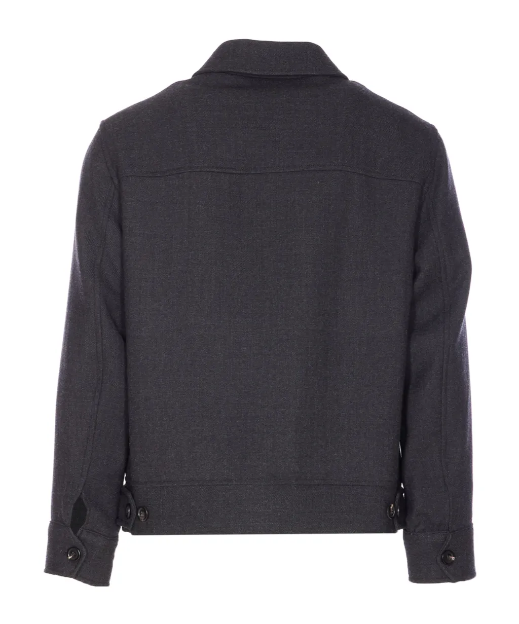 High Neck Zip Jacket