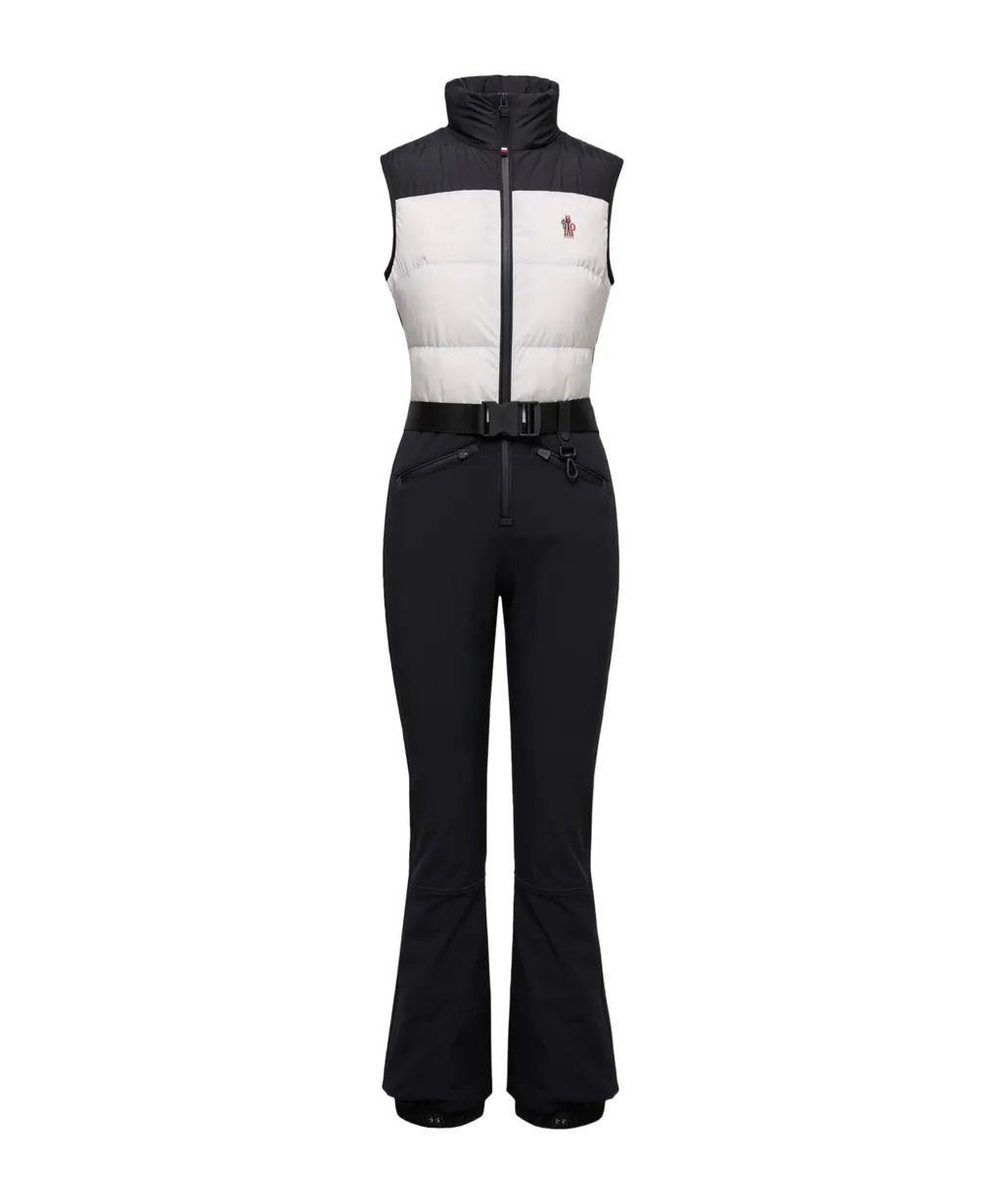 High Neck Sleeveless Ski Jumpsuit