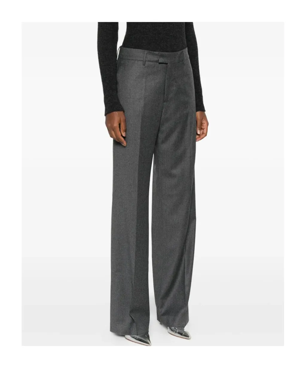 Pleated Wool Trousers