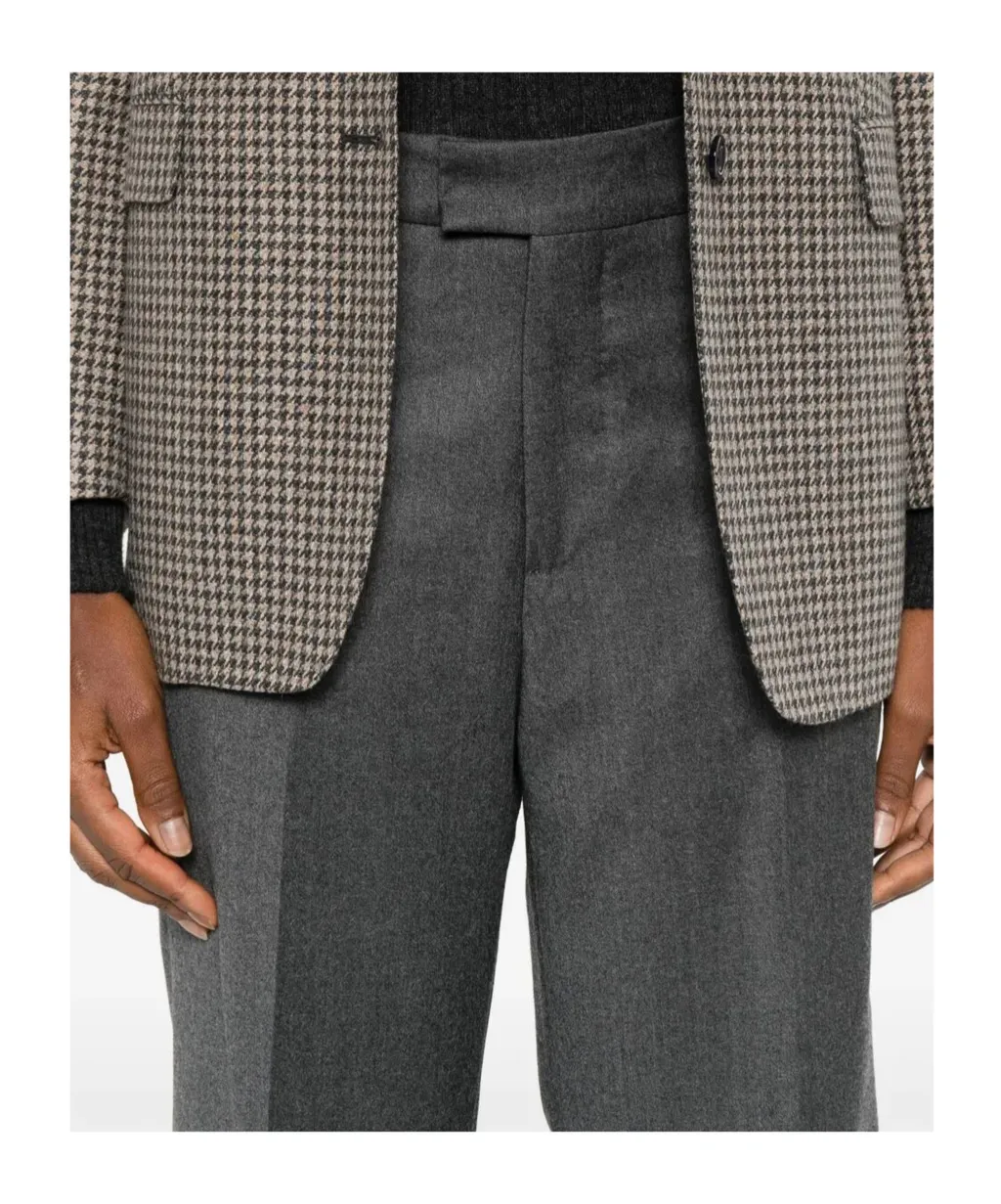 Pleated Wool Trousers