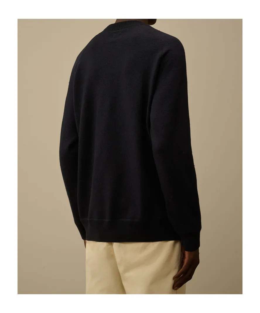 Lens Pocket Crew Neck Knitwear
