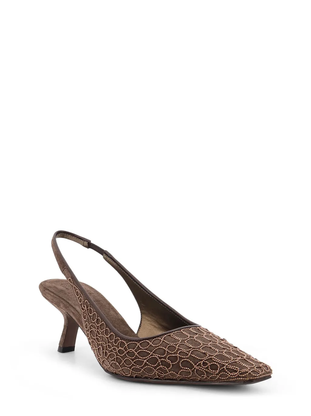 The City Slingback Pointed-Toe Pumps