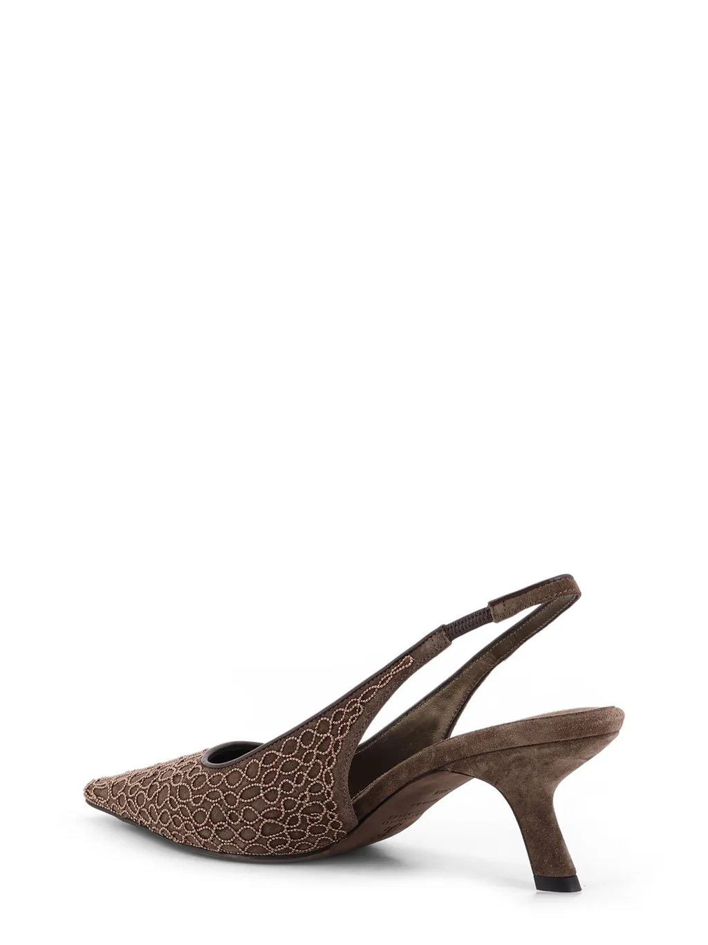 The City Slingback Pointed-Toe Pumps
