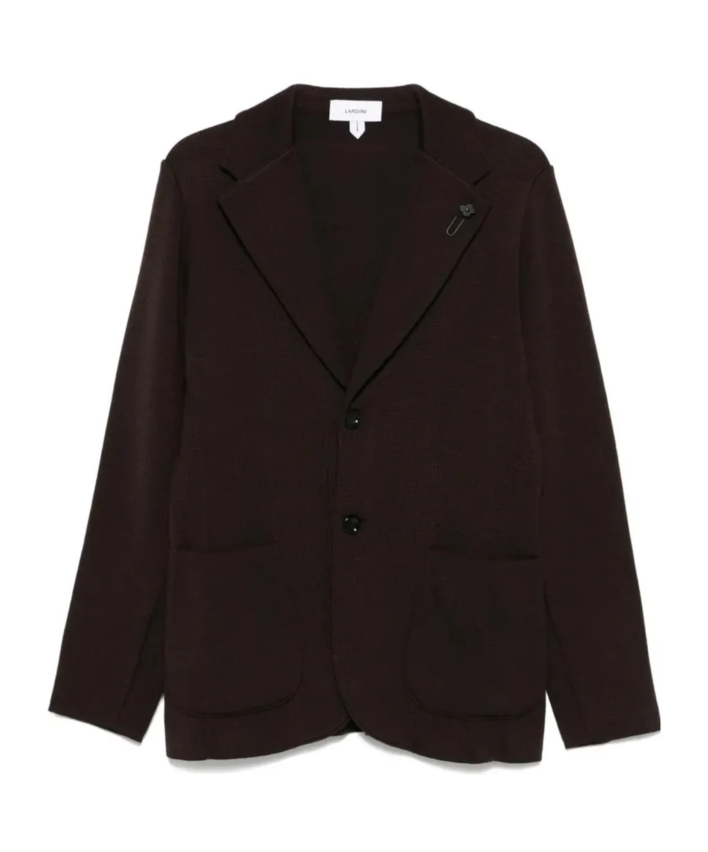 Patch-Pocket Wool Blazer