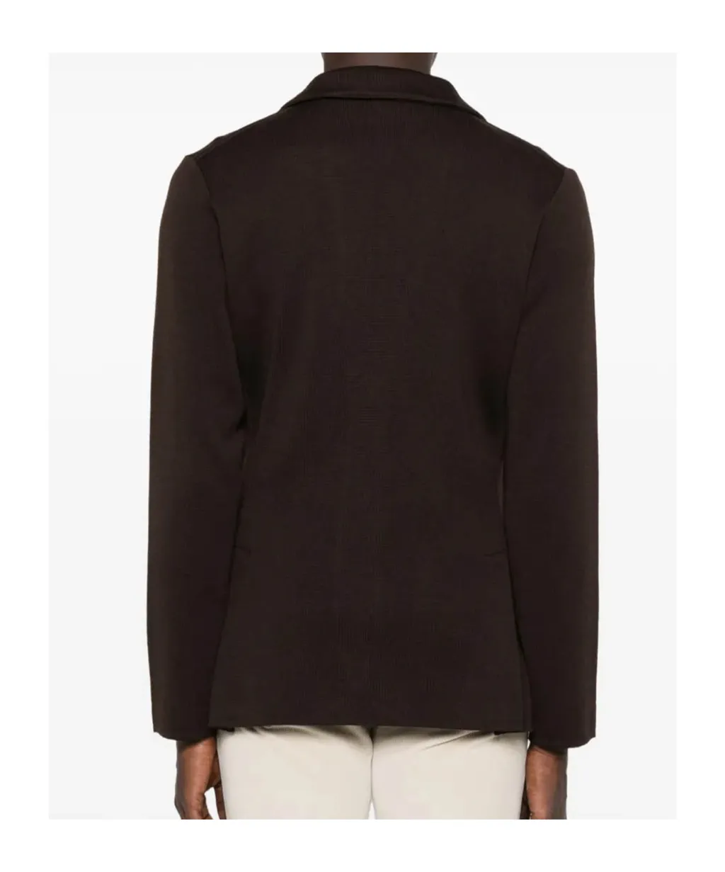 Patch-Pocket Wool Blazer