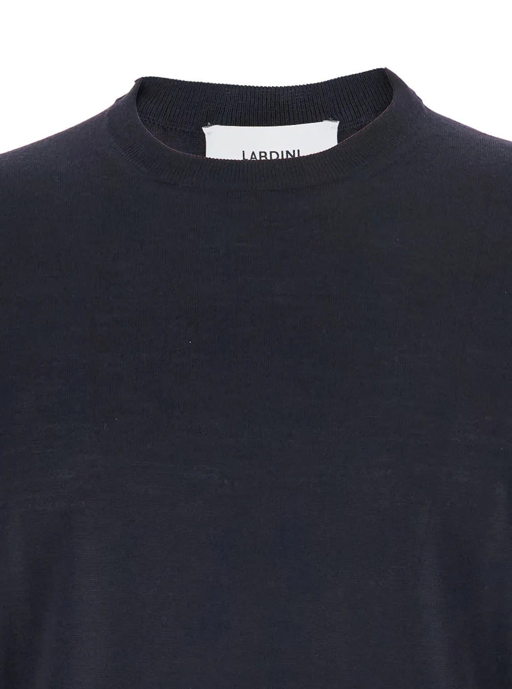 Crewneck Ribbed-Hem Sweater