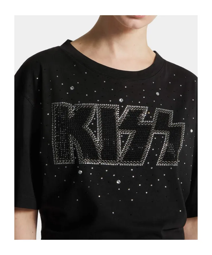 X Kiss Pressato Cropped Breezy Fit T-Shirt